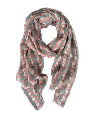 Alana Abstract Wool Scarf