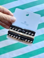 Hair Elastics Pack - Licorice
