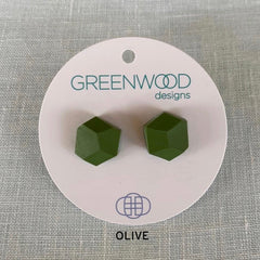 Plain Rock Earrings