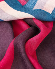 Flo Stripe in Pink Autumn/Winter Scarf
