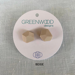 Plain Rock Earrings