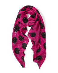 Odette Spot in Pink Autumn/Winter Scarf