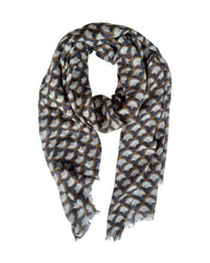 Maisie Mosaic Wool Scarf