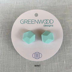 Plain Rock Earrings