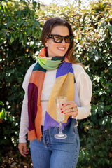 Cleo Circle Wool Scarf