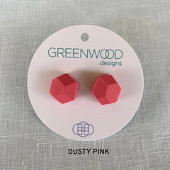Plain Rock Earrings