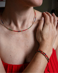Indie Layers Bead Bracelet Collection