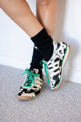 Black Toasty Toes Woollen Ribbed Crew Socks