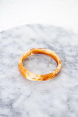 Handmade Organic Resin Stacking Bangle