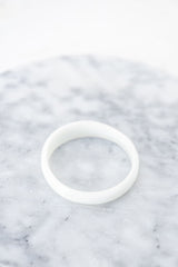Handmade Organic Resin Stacking Bangle