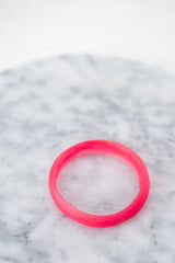 Handmade Organic Resin Stacking Bangle