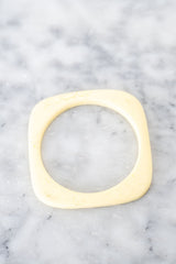 Handmade Geo Resin Stacking Bangle