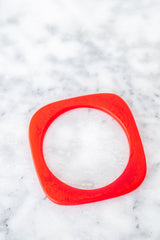 Handmade Geo Resin Stacking Bangle