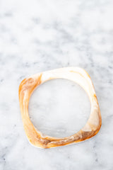 Handmade Geo Resin Stacking Bangle