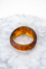 Handmade Resin Stacking Cuff Bracelet