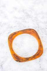 Handmade Geo Resin Stacking Bangle