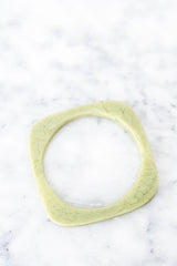 Handmade Geo Resin Stacking Bangle