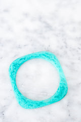 Handmade Geo Resin Stacking Bangle