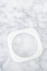 Handmade Geo Resin Stacking Bangle