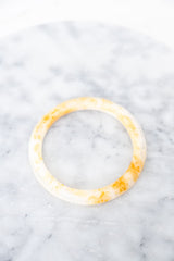 Handmade Point Resin Stacking Bangle