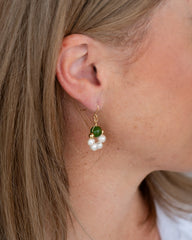 Annie Freshwater Pearl Earrings Gold