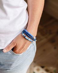 colourful bracalet, fun bracelet, mix and match bracelets, elastic bracelets, freshwater pearl and bead combination, stretchy bracelet, stacking bracelets