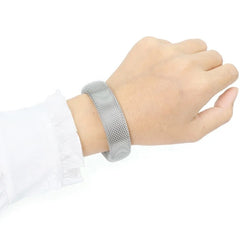 Elegance Mesh Cuff (Silver & Gold)
