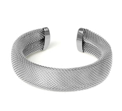 Elegance Mesh Cuff (Silver & Gold)