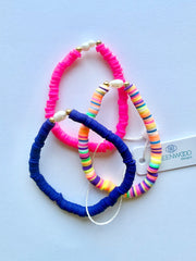 Polly Pearl Pop Heishi Bracelet Bundle