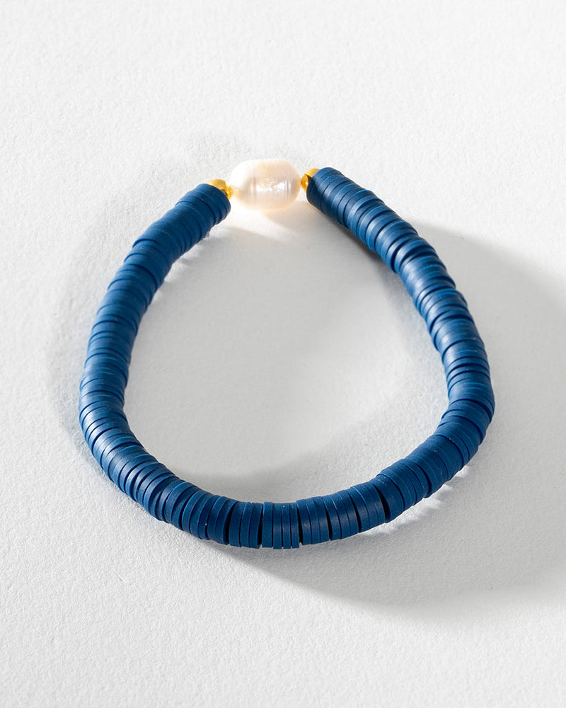 bright bracelet, fun bracelet, pearl bracelet, pretty bracelet, young girls bracelet, stackable bracelet