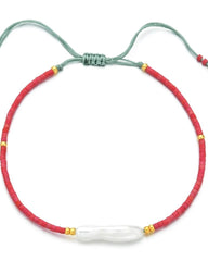 bright bracelet, fun bracelet, pearl bracelet, pretty bracelet, young girls bracelet, stackable bracelet, expandable bracelet
