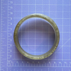Handmade Organic Resin Stacking Bangle