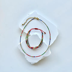 Indie Layers Bead Bracelet Collection