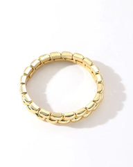 Colourful Enamel Stacking Bracelet Collection in Gold & Silver