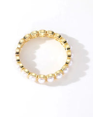 Colourful Enamel Stacking Bracelet Collection in Gold & Silver