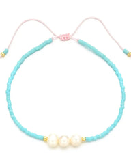 bright bracelet, fun bracelet, pearl bracelet, pretty bracelet, young girls bracelet, stackable bracelet, expandable bracelet