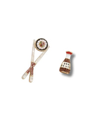 Sushi & Soy Stud Earring