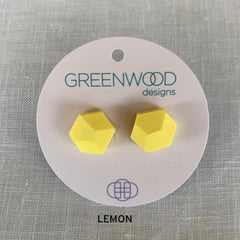 Plain Rock Earrings