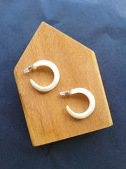 Point Resin Hoops