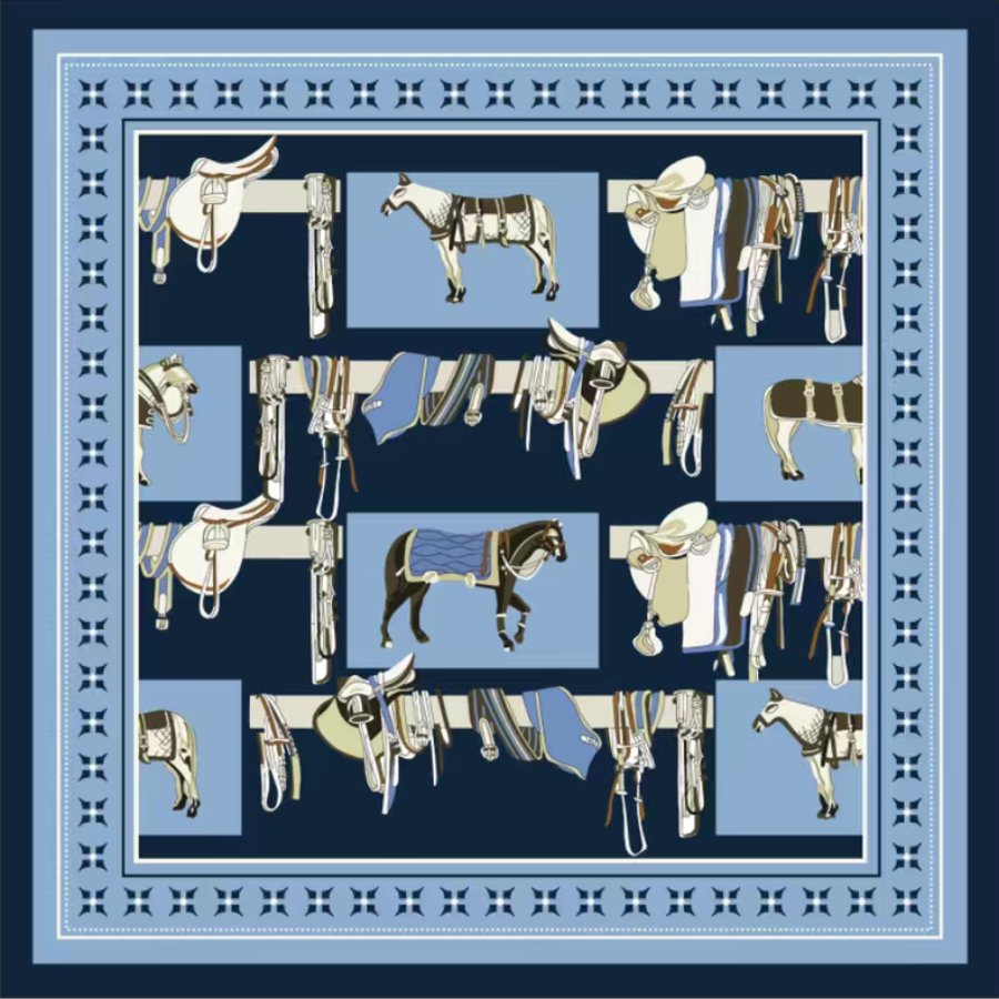 Ascot Silk Neck Scarf