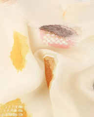 Jamie Circle in Cream Autumn/Winter Scarf