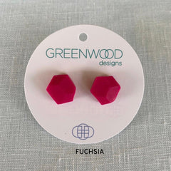 Plain Rock Earrings