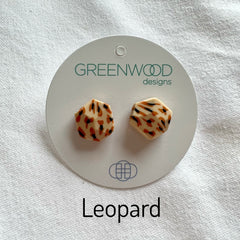 Plain Rock Earrings