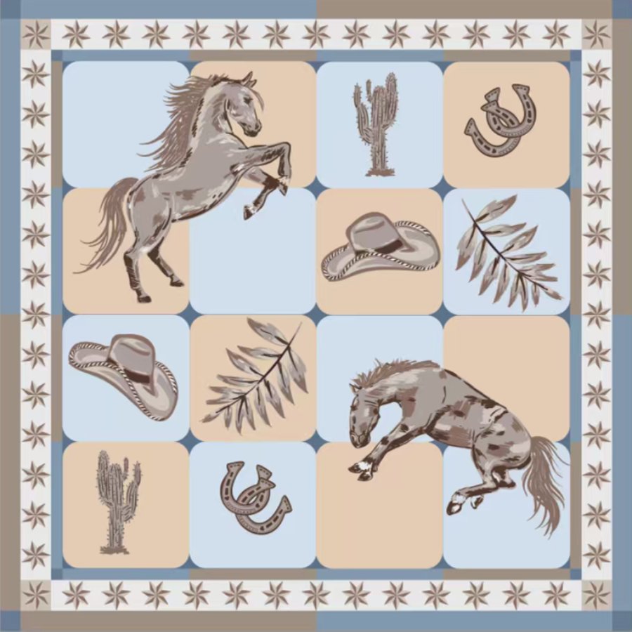 Santa Fe Silk Neck Scarf
