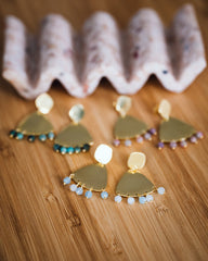 Emmy Gold Plated (sterling silver) Earrings